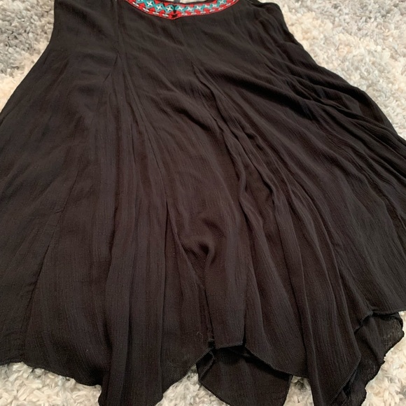 Lily Rose Black Spaghetti Strap Dress Size Medium - Picture 7 of 17